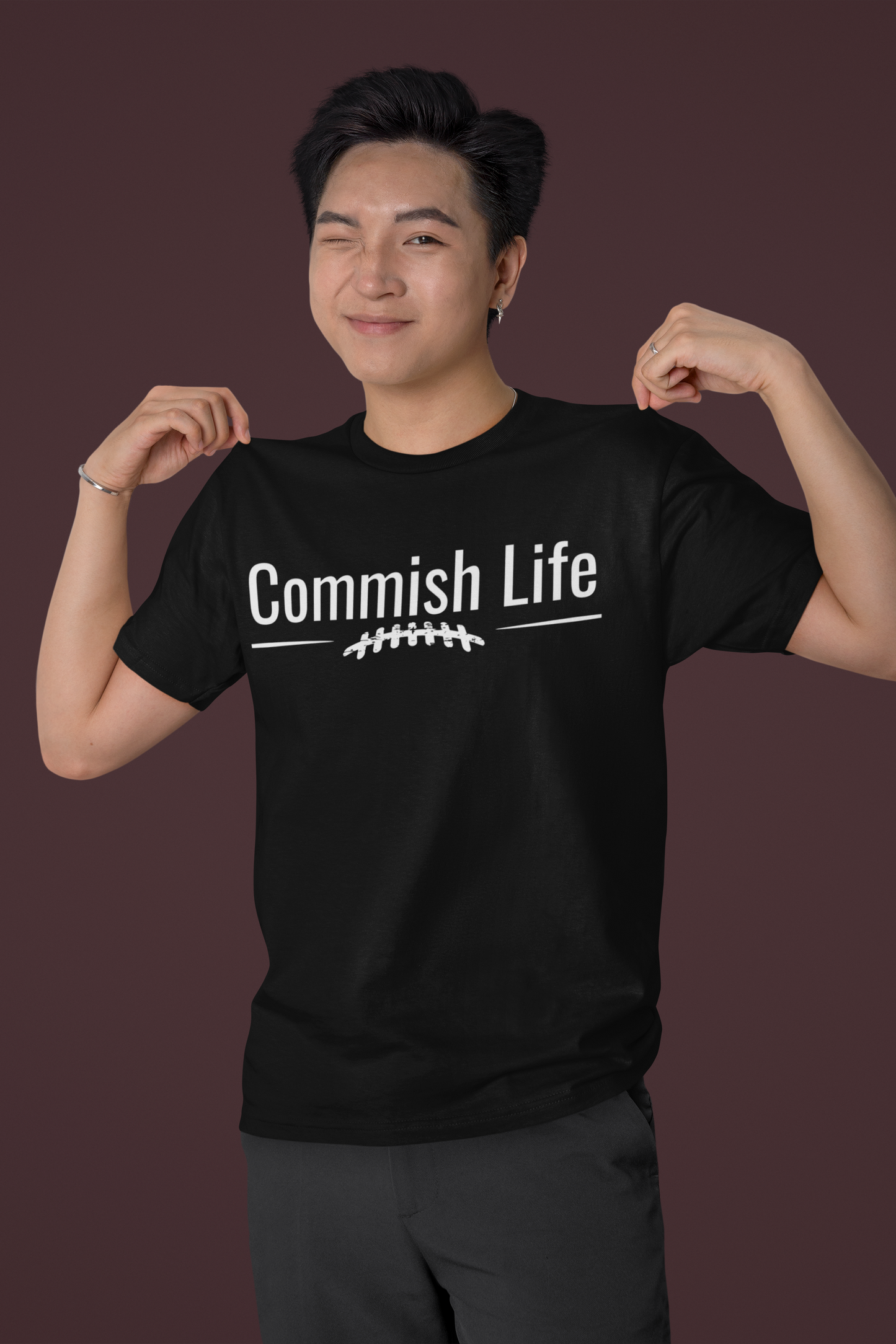 Commish Life T-Shirt | Fantasy Football League Commissioner Shirt