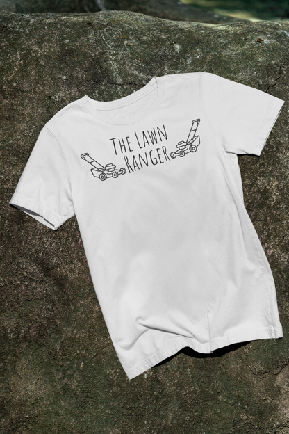 Lawn Ranger T-Shirt | Funny Lawn Care Tee | Gift for Gardeners & Outdoor Lovers