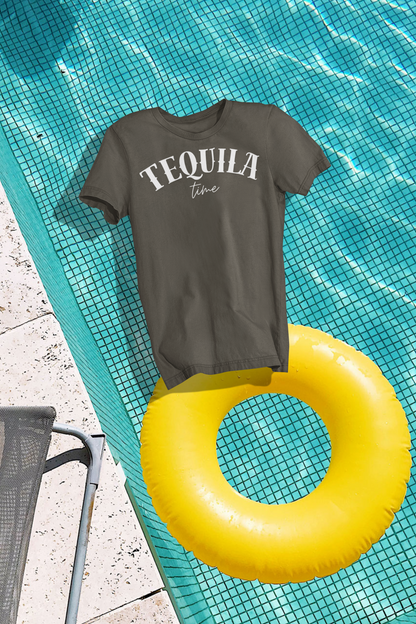 Tequila Time T-Shirt | Fun Party Tee | Gift for Tequila Lovers