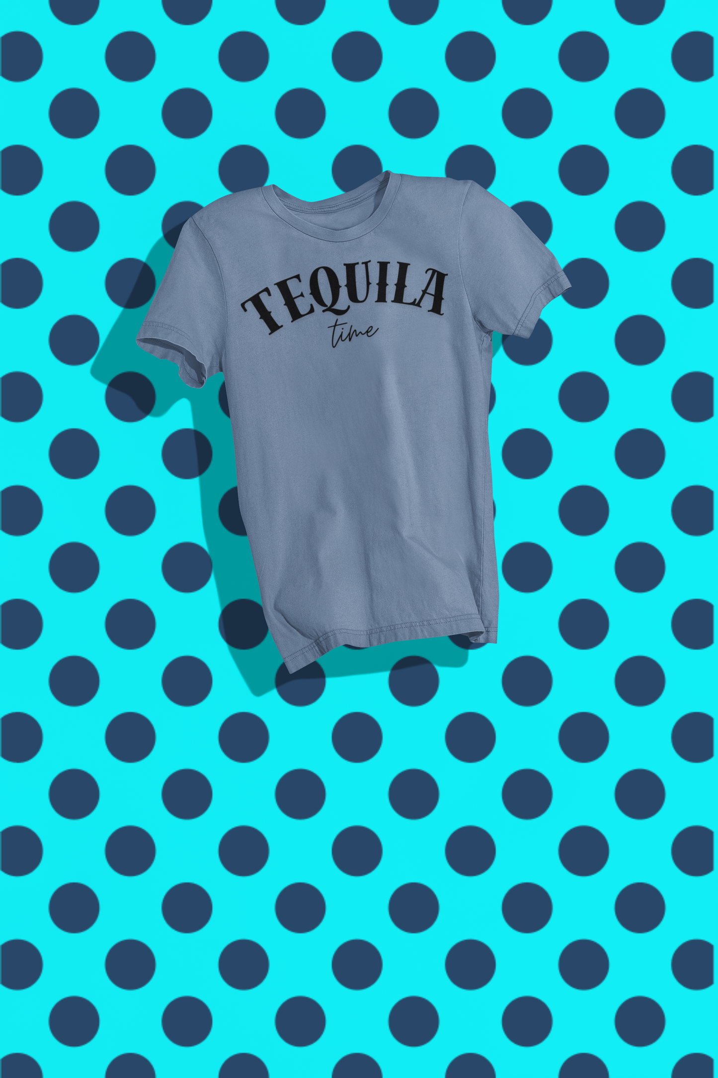 Tequila Time T-Shirt | Fun Party Tee | Gift for Tequila Lovers
