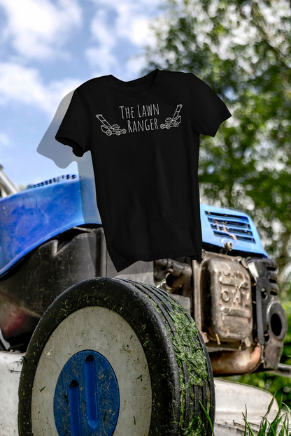 Lawn Ranger T-Shirt | Funny Lawn Care Tee | Gift for Gardeners & Outdoor Lovers