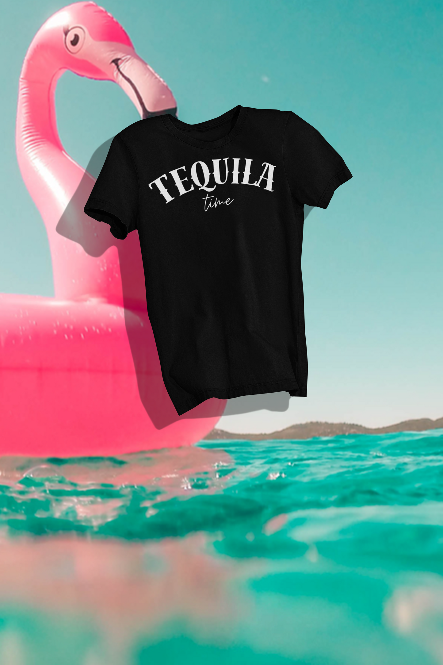 Tequila Time T-Shirt | Fun Party Tee | Gift for Tequila Lovers