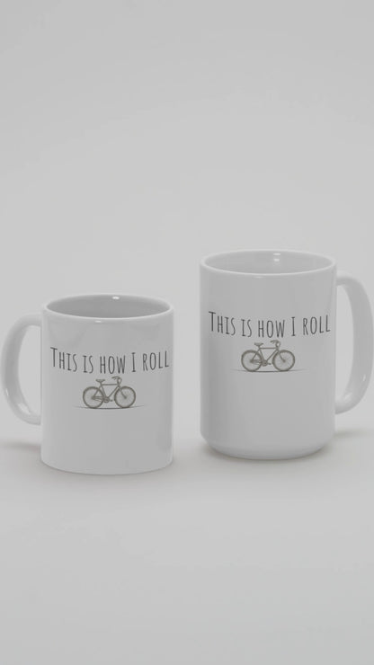 Bike Lover Mug | Fun Cycling Coffee Cup | Gift for Cyclists