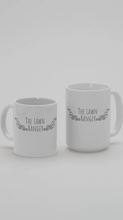 Lawn Ranger Mug | Funny Lawn Care Coffee Cup | Gift for Gardeners & Outdoor Lovers