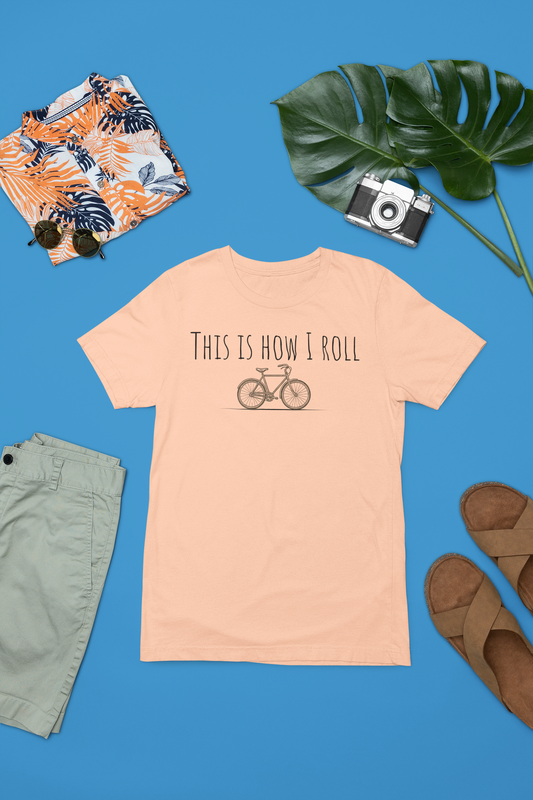 This Is How I Roll (Bicycle Design) - Digital Download (Personal Use Only) PNG